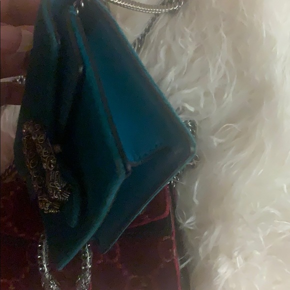 Gucci Velvet Super Mini Dionysus in Peacock - Picture 8 of 8